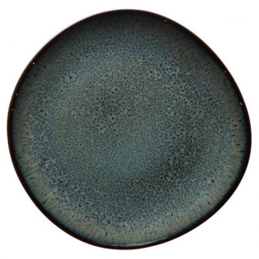 6 assiette à dessert 23,5 cm gris - lave - villeroy et boch