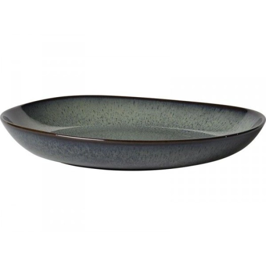 coupe plate 28 cm gris - lave - villeroy et boch