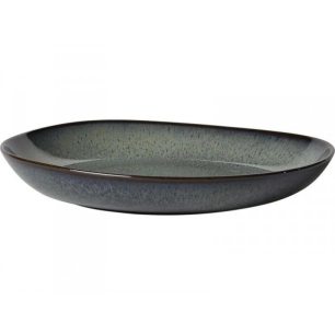 coupe plate 28 cm gris - lave - villeroy et boch
