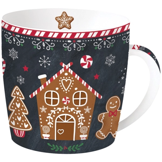 6 mug 35 cl - pain d'épices - easy life