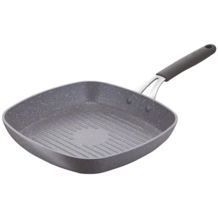 poêle grill 26 x 26 cm - tempra minéral - lagostina