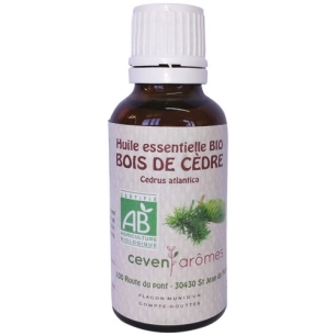 huile essentielle bois de cèdre 50 ml - ceven aromes