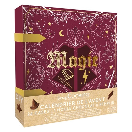 calendrier de l'avent - sorcier - scrapcooking