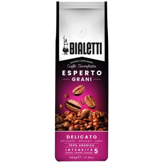 café en grains 500 g delicato - esperto - bialetti