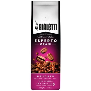 café en grains 500 g delicato - esperto - bialetti