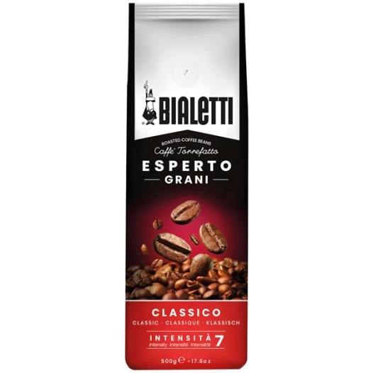 café en grains 500 g classico - esperto - bialetti