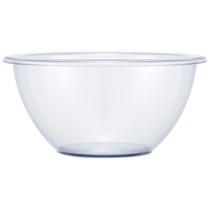 saladier 23 cm bleu transparent - bistro - bodum