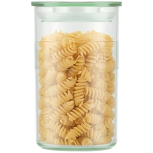 bocal hermétique 1 l vert transparent - presso - bodum