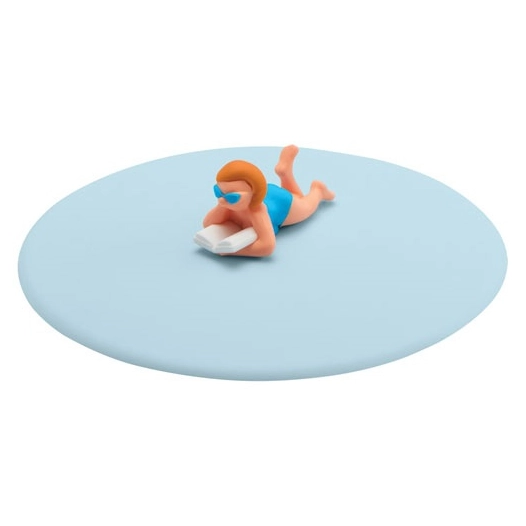 couvercle protège-verre beach girls / berta & son livre - my lid - lurch