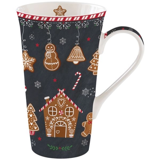 coffret mug géant 60 cl - pain d'épices - easy life