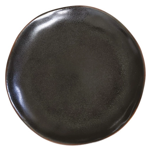 6 assiette plate 27 cm volcan - vertigo - medard de noblat