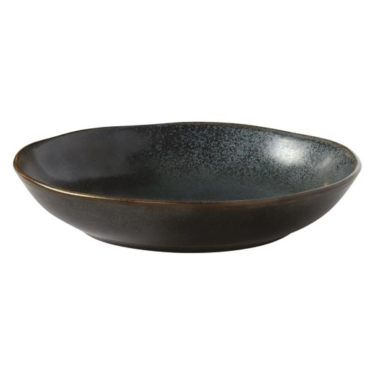 6 assiette creuse 20.5 cm salades & pâtes volcan - vertigo - medard de noblat