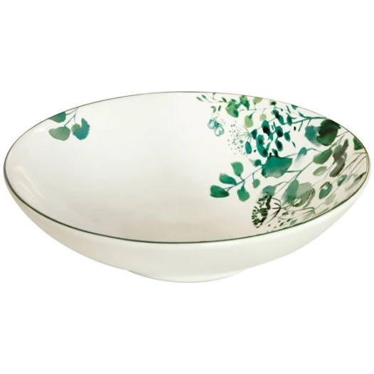 6 assiette creuse à salade & pâtes 20 cm - oxalis - medard de noblat