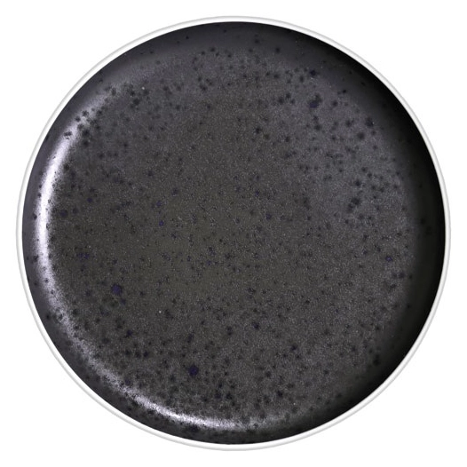 6 assiette à dessert 21 cm - aster granit - medard de noblat