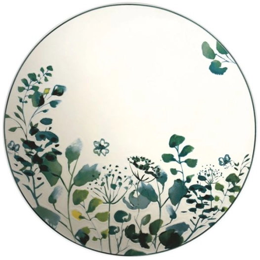 6 assiette à dessert 20.5 cm - oxalis - medard de noblat