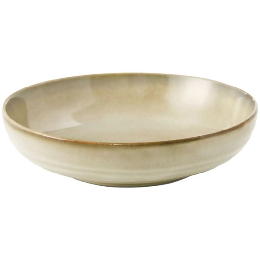 6 assiette gourmet 22 cm sable - flow - medard de noblat