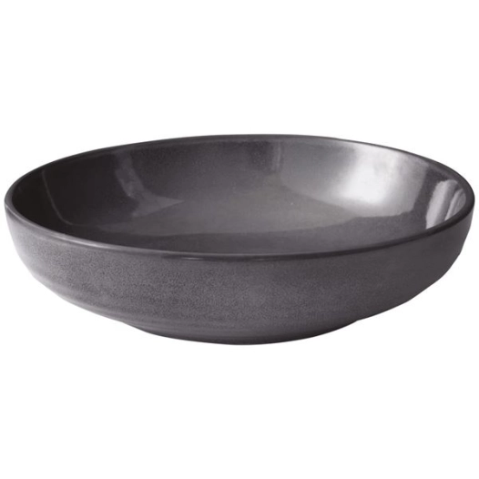 6 assiette gourmet 22 cm granit - flow - medard de noblat