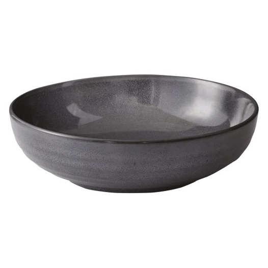 6 assiette à salade & pâtes 18 cm granit - flow - medard de noblat