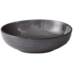 6 assiette à salade & pâtes 18 cm granit - flow - medard de noblat