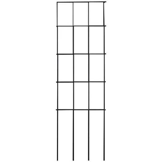 treillis à piquer droit fer vieilli 31x100cm - louis moulin