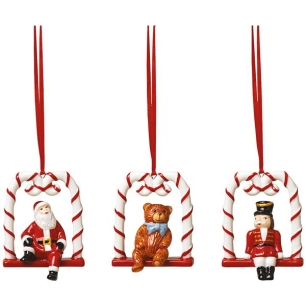 nostalgic ornaments.*set 3 balancoire*n - villeroy et boch