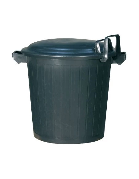 Poubelle crochetable d'immeuble 50 l noir