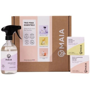 maia coffret pdt vitres-savon vaiselle-savon multisurfaces - maia