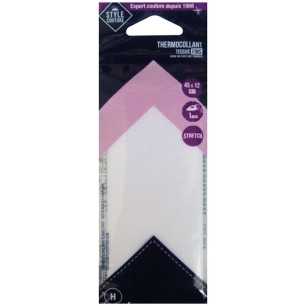 thermocollant neutre 45x12cm tissus fins - crea pecam