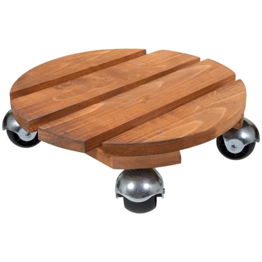 roule plante rond basics 30 cm bois naturel - louis moulin