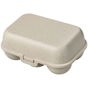mini boîte à œufs nature sable du désert - egg to go - koziol