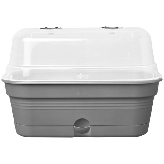 plateau de culture kit green basics l living noir - elho