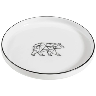 6 assiette à dessert 20 cm ours - origami - table et cook