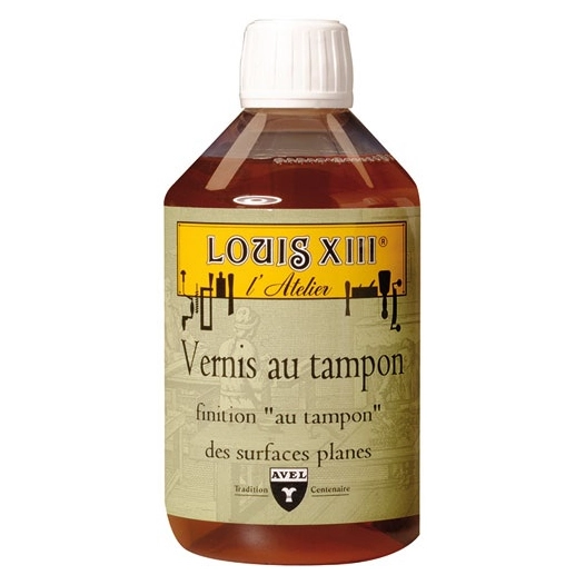 vernis bois au tampon - 500 ml - louis xiii l'atelier