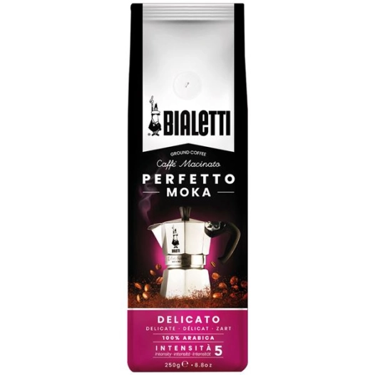 café moulu 250 g delicato - perfetto moka - bialetti