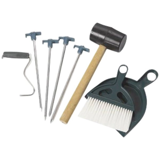 kit d'installation camping 10 pièces - cao