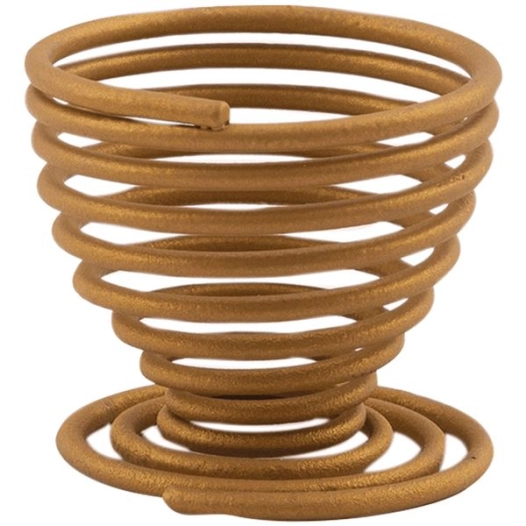 coquetier 5 cm or - wire - point virgule