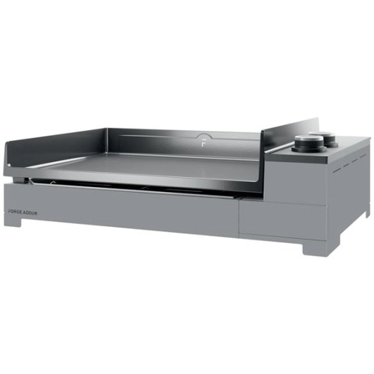 plancha électrique 2 zones - premium acier 60 - premiume60ang - forge adour