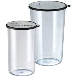 set 2 gobelets gradués 400 et 600 ml - bamix