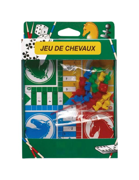 Jeu Petits Chevaux Voyage Format compact et magnétique - KIM