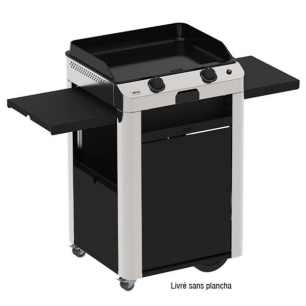 chariot inox pour plancha fusion 60 - 58028201880p - eno