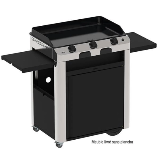 chariot inox pour plancha fusion 75 - 580382018801 - eno