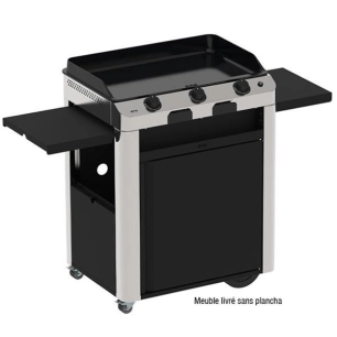 chariot inox pour plancha fusion 75 - 580382018801 - eno
