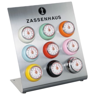 plaque présentoir aluminium pour minuteurs - zassenhaus - zassenhauss