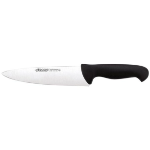 couteau de cuisine 20 cm noir - 2900 - arcos