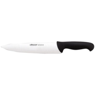 couteau de cuisine 25 cm noir - 2900 - arcos