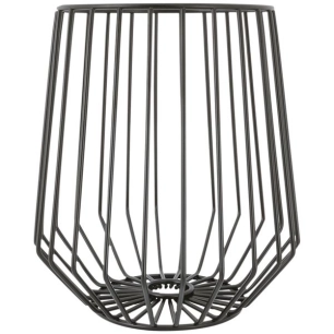 corbeille à fruits haute 23.4 cm noire - wire - point virgule