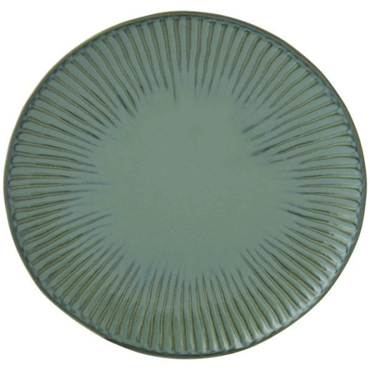 assiette plate 26 cm verte - gallery - easy life