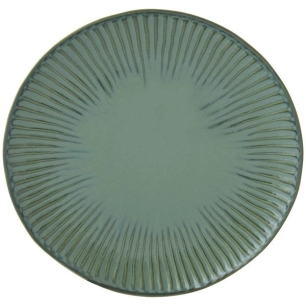 assiette plate 26 cm verte - gallery - easy life