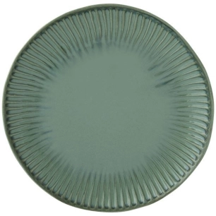 6 assiette à dessert 19 cm verte - gallery - easy life