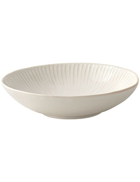 6 assiette creuse 20 cm blanche - gallery - easy life